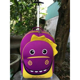 🎒🎒 vali kéo hình khủng long cho bé 🎒🎒giá chỉ 80k. hàng kmai sữa pediasure