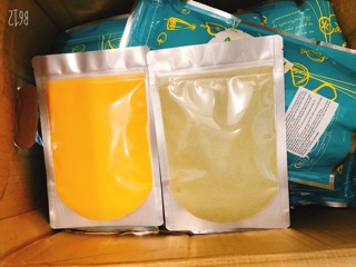 200gr Bột vị socola,khoai môn , matcha, bột làm pudding