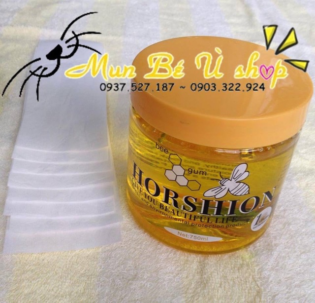 Wax lạnh mật ong Horshion tẩy sạch lông - Giấy wax lông | BigBuy360 - bigbuy360.vn