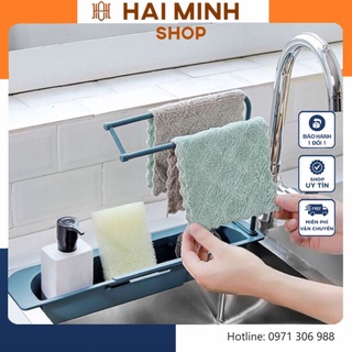 Khay để giẻ rửa bát, giá để giẻ rửa bát bằng nhựa tiện lợi
