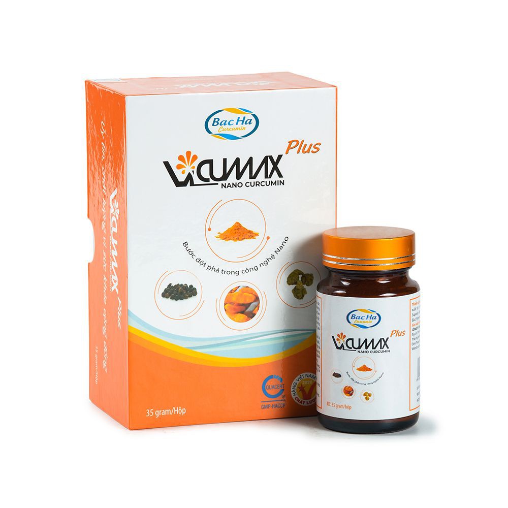 Vi-cumax Plus Nano curcumin hộp 35 gam (nano nghệ tam thất tiêu đen)