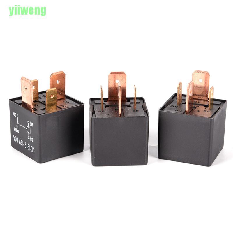 Rơ Le 4pin Dc 24v 12v 80a Jd1912 Cho Xe Hơi