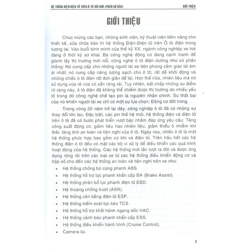 Sách - Hệ Thống Điện - Điện Tử Trên Ô Tô Đời Mới (Phần Cơ Bản)