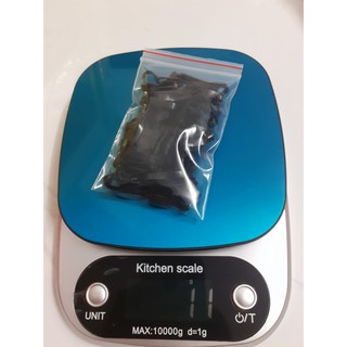 Dây chun, dây thun cột tóc dày đen/màu 10g