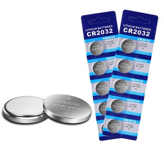 5 Viên Pin Cúc Áo CR2032/ BR2032/ DL2032/ ECR2032 Lithium 3V CR 2032 220mAh