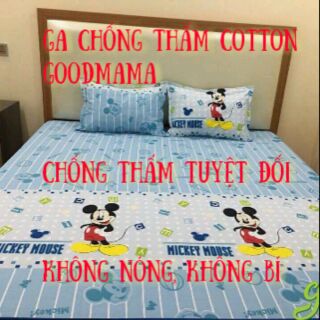 Ga chống thấm cotton 100% cotton goodmama