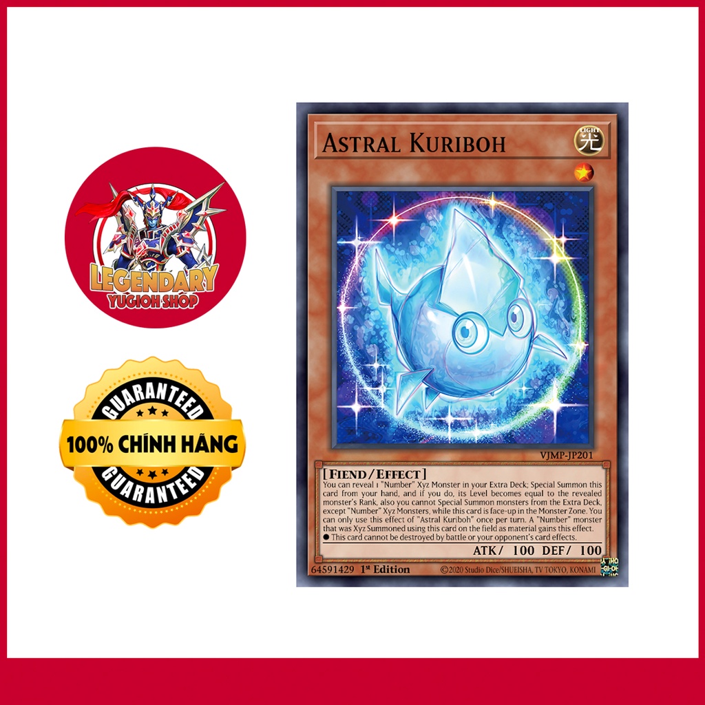 [Thẻ Bài Yugioh Chính Hãng] Astral Kuriboh