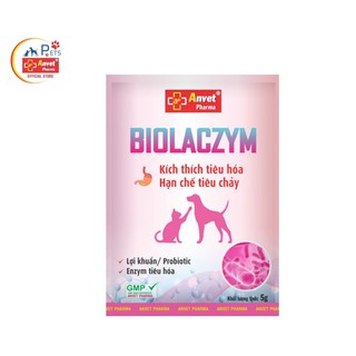 1 Gói BIOLACZYM - Men tiêu hóa cho chó, mèo