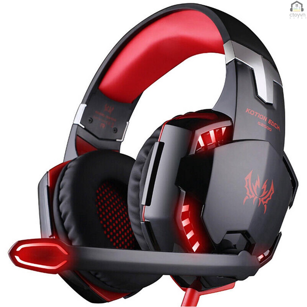 Tai Nghe KOTION EACH G2000 Chơi Game Kèm Mic Đầu Cắm 3.5mm Dành Cho Game Thủ