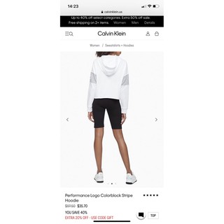 Áo nỉ Sweatshirt nữ Calvin.Klein authentic