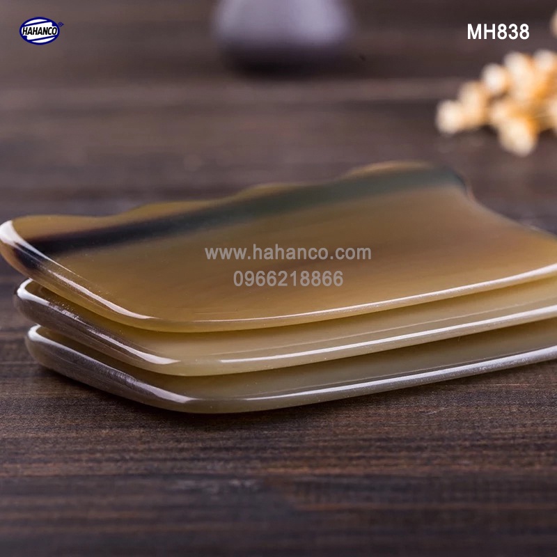 Dụng cụ cạo gió bằng sừng - Massage toàn thân làm đẹp da - MH838 - Hahanco