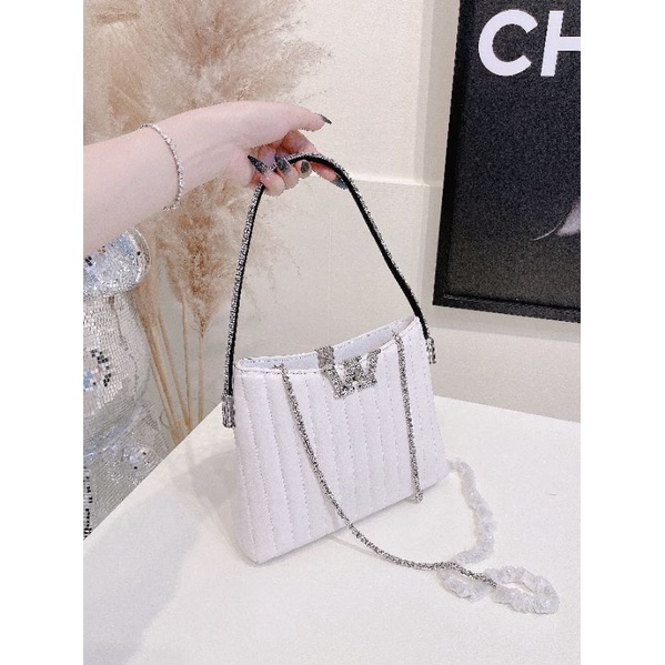 túi kẹp nách #wang. W quai đá mới 24cm