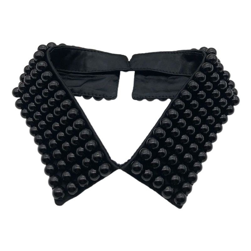 Vòng Cổ Choker Đính Hạt Ngọc Trai Nhân Tạo Handmade Phong Cách Cổ Điển Dành Cho Nữ