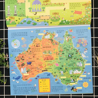 Cuốn Sách Khổng Lồ Về Trò Chơi Tư Duy - Maps Activity Pad