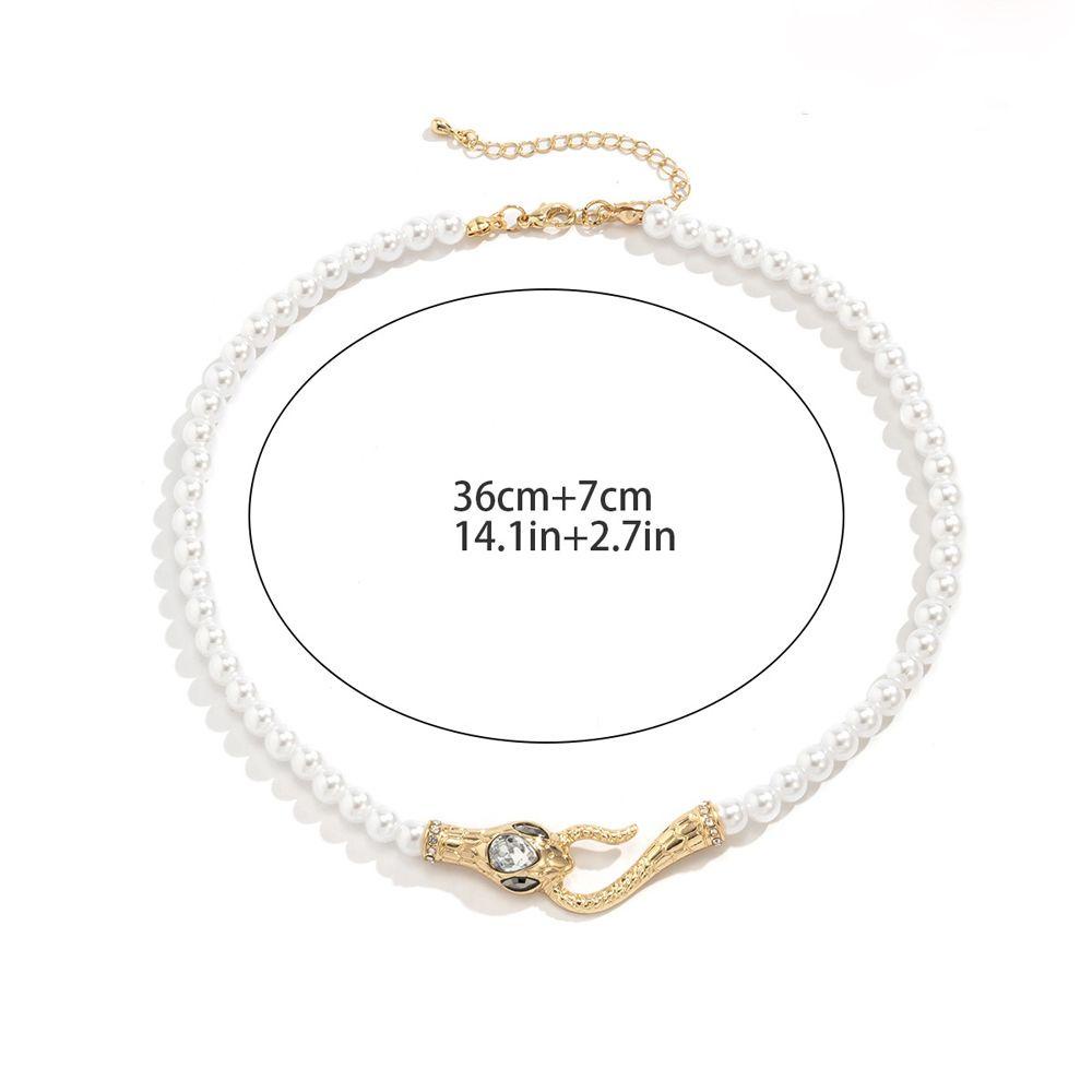 Vòng cổ Dạng Xích Rắn Phong Cách Gothic Thời Trang Cho Nữ