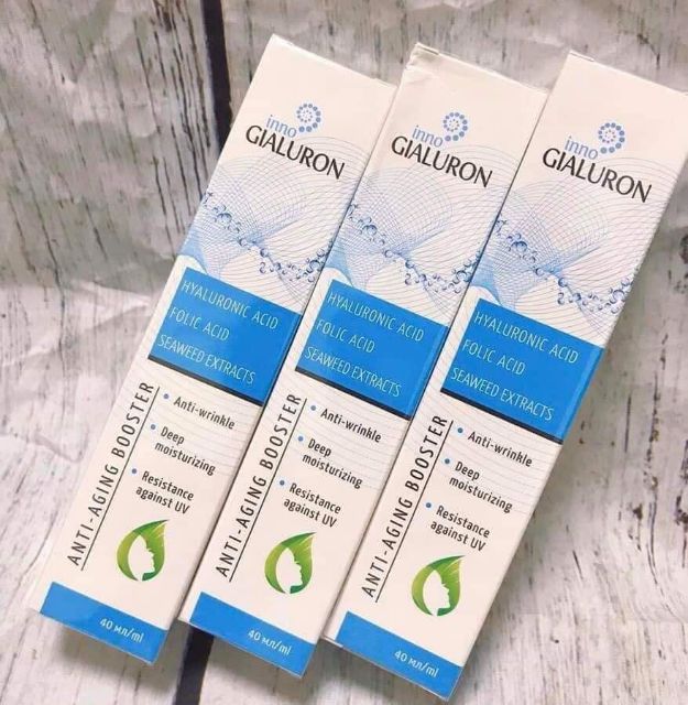SERUM GIALURON CHỐNG NHĂN DA CỦA NGA