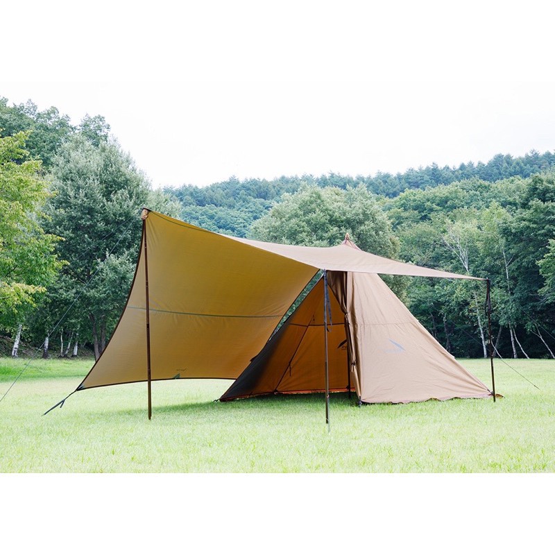 Lều cắm trại phụ kiện dã ngoại Tent Mark Takibi hexa tăng bạt vải TC Campout A138