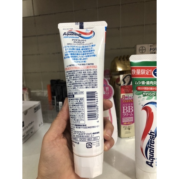 Kem đánh răng aquafresh nhật tuýp 140G