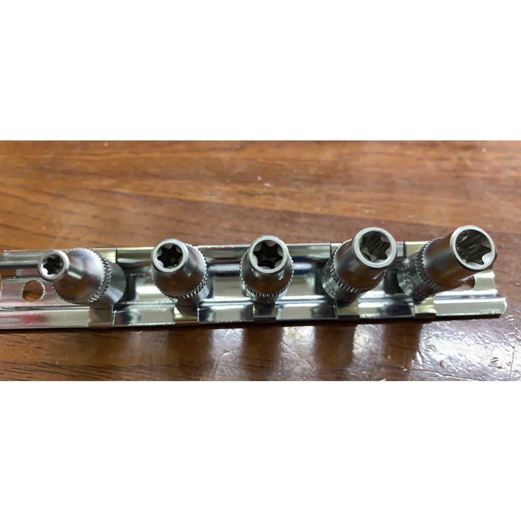 Bộ khẩu E Sao chân 1/4" TAIWAN E4 - E8  5PC [Ảnh thật]  [Giá hủy diệt]
