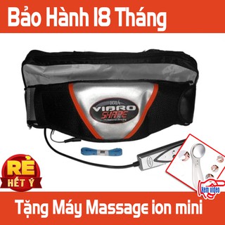 Đai Rung Massage Giảm Mỡ Bụng Thon Gọn Đau Mỏi Vai Gáy BH: 18 Tháng