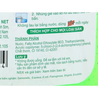 Nước lau sàn NET Extra chai 1 lít