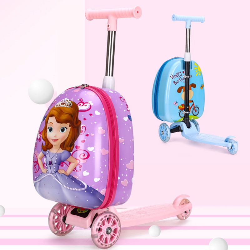 YADOU trẻ mới biết đi túi xe tay ga có thể tháo rời có thể gập lại