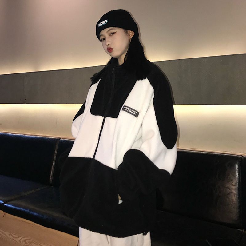 (order) ÁO KHOÁC LÔNG CỪU PHỐI MÀU ULZZANG KÈM HÌNH THẬT | BigBuy360 - bigbuy360.vn