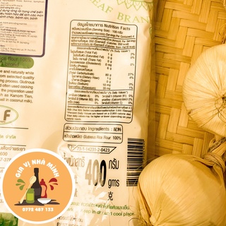 BỘT NẾP THÁI LAN - GÓI 400GR