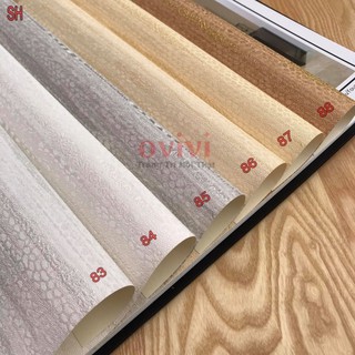 Giấy dán tường phòng ngủ màu trơn vân da trăn cách điệu đẹp