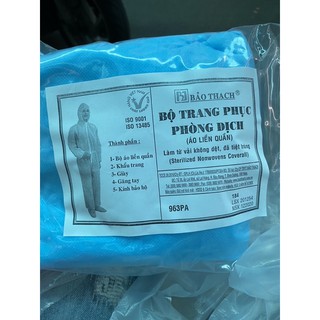 Bộ đồ bảo hộ chống dịch 7 Món Bảo Thạch