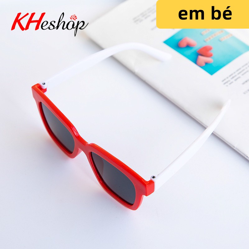 Kính râm, kính đi nắng cho bé chống bụi, chống tia UV400, 4 màu cực ngầu mã Y1573