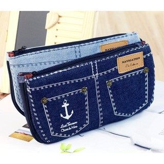 Túi, ví đựng bút quần Jean - (01 chiếc)