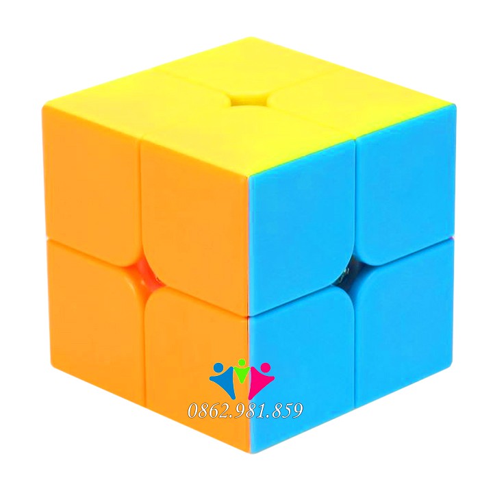 Rubik 2x2 Đẹp, Xoay Trơn, Không Rít. Rubik Đồ Chơi Thông Minh Cho Bé.