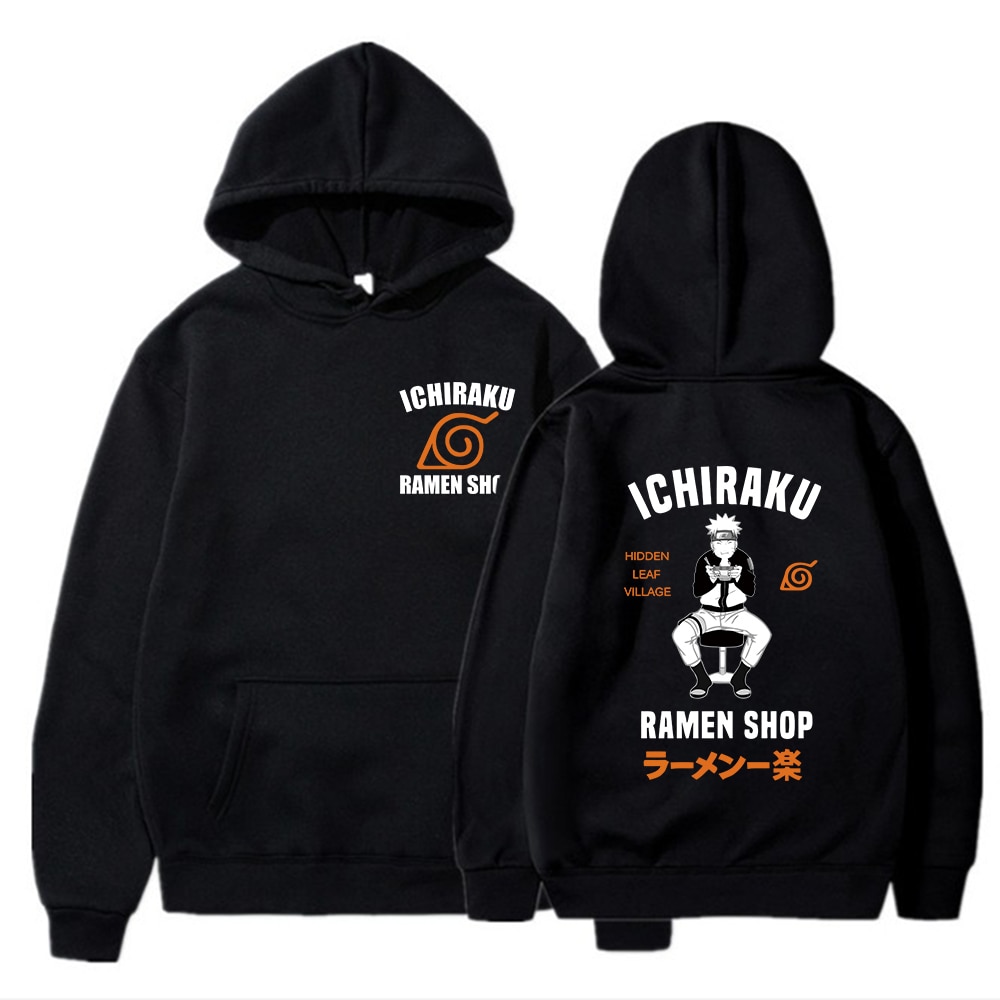 Áo Hoodie Tay Dài In Hình Naruto Phong Cách Harajuku Cho Nam Và Nữ