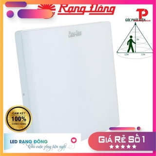 Đèn led ốp trần cảm biến 18w rạng đông ln12.rad 220x220/18w