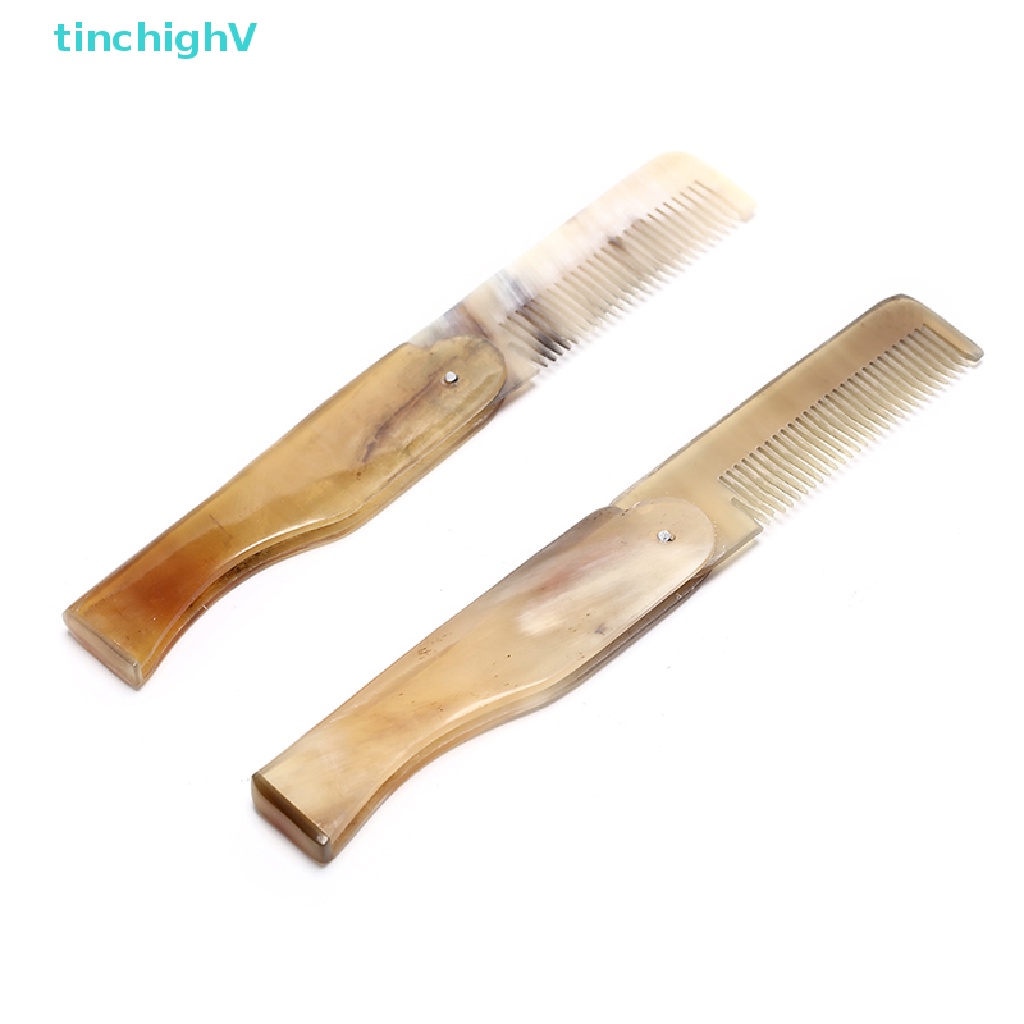 Lược Gấp Bỏ Túi Dạng Sừng Ox Dành Cho Nữ