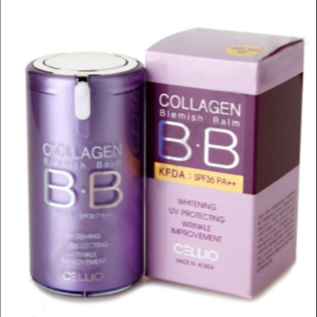 Kem nền BB Collagen Cellio