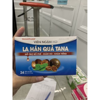 Ngậm ho La Hán Quả- hộp 24 viên