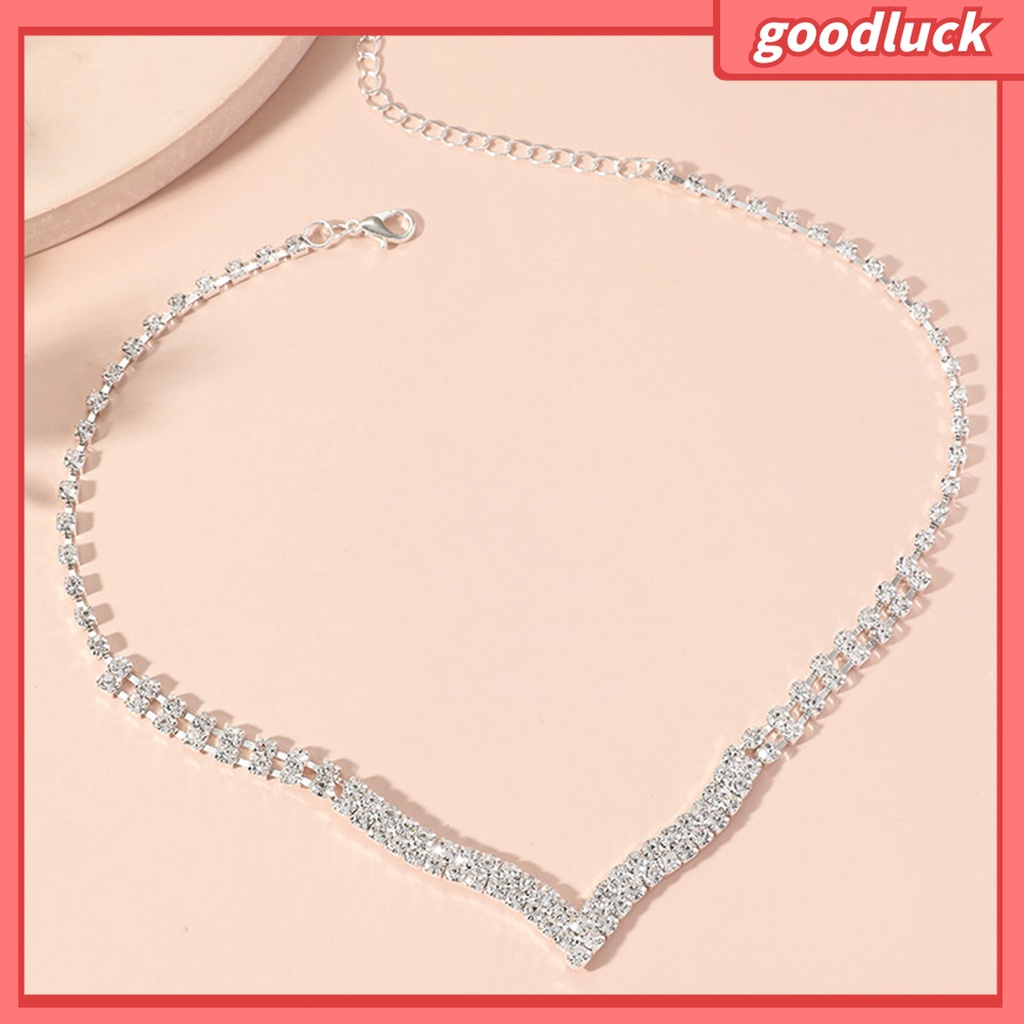 Goodluck| 1 Set Vòng cổ Và Bông Tai Tua Rua Thanh Lịch Cho Nữ