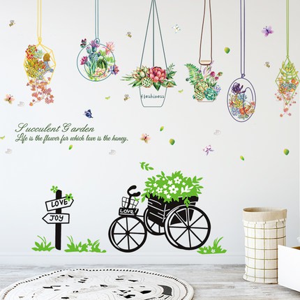 decal dán tường combo