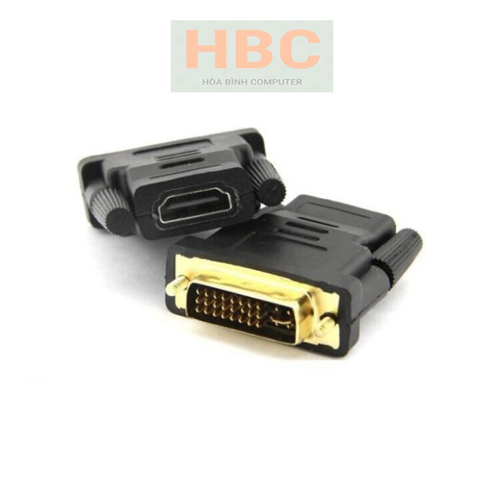 Đầu chuyển DVI 24+5 ra HDMI | cục chuyển dvi ra hdmi