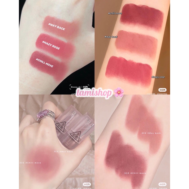 SON 3CE CLEAR WARM &amp; COOL SOFT MATTE LIPSTICK