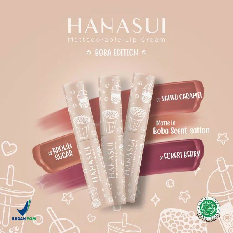 (hàng Mới Về) Son Kem Lì Hanasui Lên Màu Chuẩn Đẹp | BigBuy360 - bigbuy360.vn