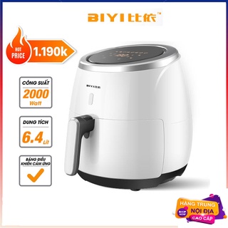 Nồi chiên không dầu điện tử 6.4 lít BIYI AF25A - Chống dính cao cấp, Kiểm soát nhiệt độ - BH 12 tháng - Nội Địa Trung