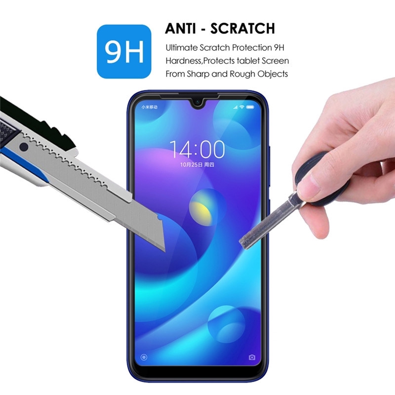 Kính cường lực bảo vệ toàn màn hình/ ống kính máy ảnh 9D cho Xiaomi Redmi Note 7/Redmi Note 7 Pro