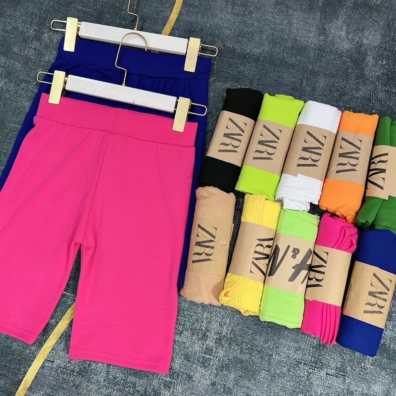 Quần legging ngố nữ nhiều màu, quần legging lửng đen thun cotton  thoải mái vận động Freesize 40-60kg kg tuỳ chiều cao