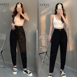 Quần baggy jeans lưng cao