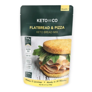 - Bột làm bánh mì, pizza hãng Keto & Co