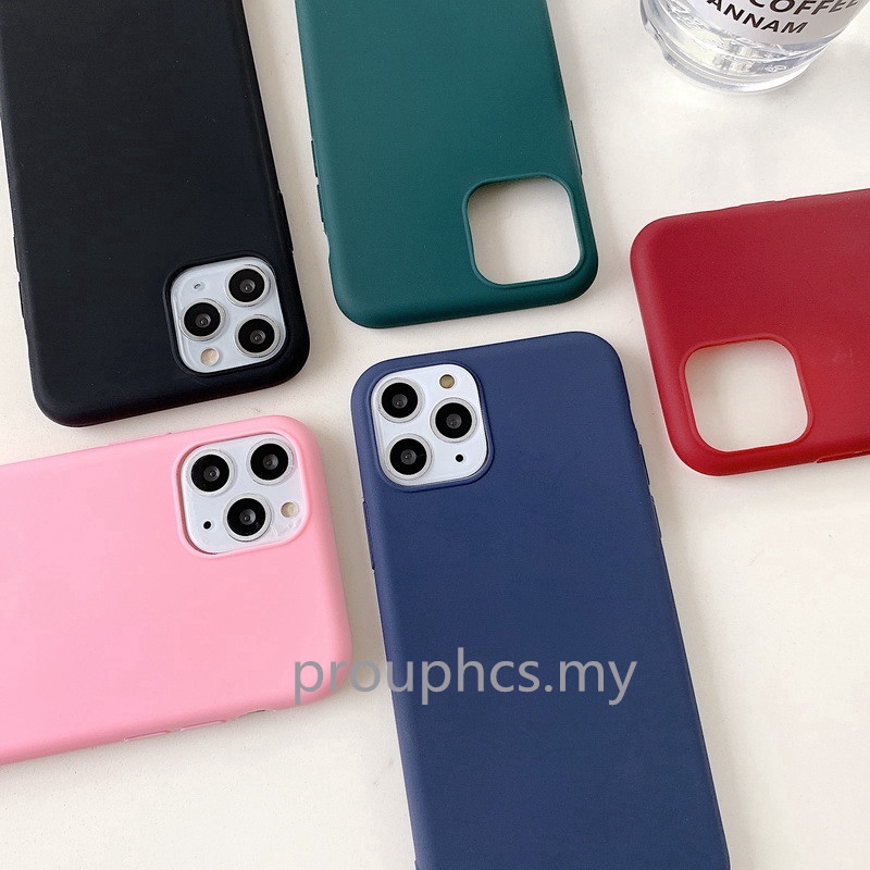 Ốp điện thoại TPU mềm màu trơn macaron cho Xiaomi Redmi Note 7 7 7A 8 8A Note 8 Pro Note 9 9s