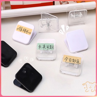 Bìa Kẹp Hồ Sơ Tài Liệu Trong Suốt Hình Vuông Cỡ Nhỏ Tiện Dụng Cho Học Sinh